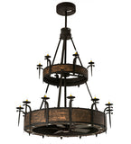 62"W Costello 18 Lt Two Tier Chandel-Air Fan