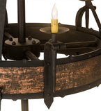 62"W Costello 18 Lt Two Tier Chandel-Air Fan