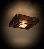 36"Sq Umador Contemporary Semi-Flushmount