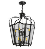 22"W Citadel 8 Lt Mission Lodge Pendant