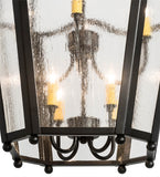 22"W Citadel 8 Lt Mission Lodge Pendant