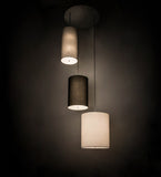 52"W Cilindro Grand Textrene Cluster Modern Pendant