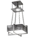 22"Sq Quadrato Brew Industrial Pendant