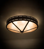 42"W Craftsman Prime Mission Flushmount