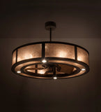 45"W Smythe Craftsman Chandel-Air Fan