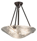 20"W Metro Fusion Branches Inverted Pendant