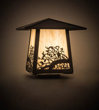 12"Sq Apple Branch Post Mount