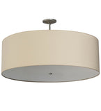 48"W Cilindro Natural Textrene Traditional Pendant