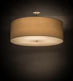 48"W Cilindro Natural Textrene Traditional Pendant