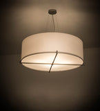 36"W Cilindro Structure Modern Pendant