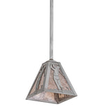 8"Sq Golf Ceiling Pendant