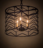 18"W Cilindro Picchi Pendant