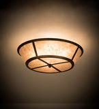 22"W Craftsman Prime Mission Flushmount