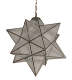 24"W Moravian Star Pendant
