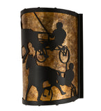 8"W County Fair Wall Sconce