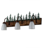 30"W Tall Pines 3 Lt Vanity