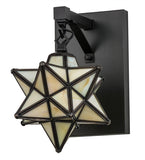 8"W Moravian Star Wall Sconce