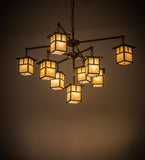 50"W Hyde Park T Mission 9 Lt Chandelier