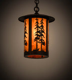 10"W Fulton Great Pines Lodge Pendant