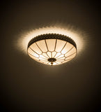 20"W Vincent Honeycomb Victorian Flushmount