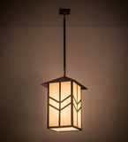 17"Sq Santa Fe Mission Southwest Pendant