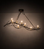 44"W Winter Solstice Contemporary Chandelier