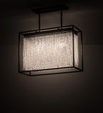 24"L Cleo Contemporary Glam Pendant