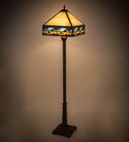 67.5"H Camel Mission Floor Lamp