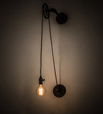7"W Alva Bartlett Industrial Wall Sconce