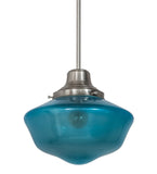 14"W Revival Schoolhouse W/Traditional Globe Pendant