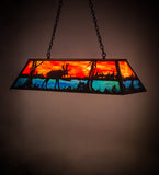 48"L Moose at Lake Wildlife Island/Billiard