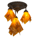 21"W Taste of Honey Handkerchief 3 Lt Pendant