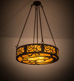 24"W Dean Victorian Inverted Pendant