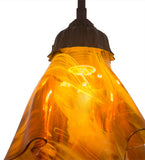 9"W Taste of Honey Handkerchief Pendant