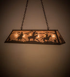 48"L Cowboy & Steer Southwest Island/Billiard