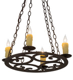 20"W Ashley 4 Lt Chandelier
