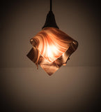 10"W Metro Swirl Handkerchief Pendant