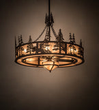 54"W Moose at Dusk Chandel-Air Ceiling Fan