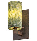 4.5"W Cilindro Jadestone Wall Sconce