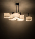 58"L Cilindro Sprawl Oblong Deco Modern Pendant
