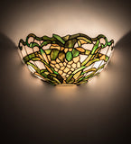 12.5"W Welcome Pineapple Wall Sconce