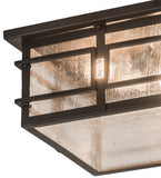 16"Sq Preston Flushmount