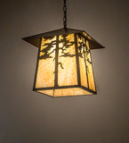 20"Sq Stillwater Tamarack Pendant