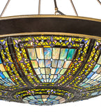 45"W Fleur-de-lis Inverted Pendant