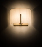 9"W Cilindro Burbank Modern Wall Sconce