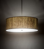 42"W Cilindro Arrow Root Textrene Contemporary Pendant