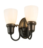 10"W Revival Goblet 2 Lt Wall Sconce