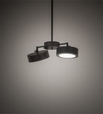 17"L Pux 2 Lt Pendant