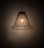 26"W Larme Industrial Pendant