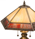 25"H Gothic Table Lamp